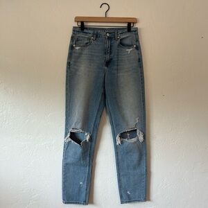 American Eagle jeans w/ holes — size 6